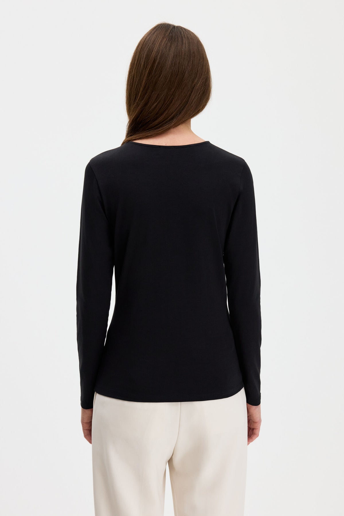FLIPPA K Chandail À Manches Longues En Coton Extensible