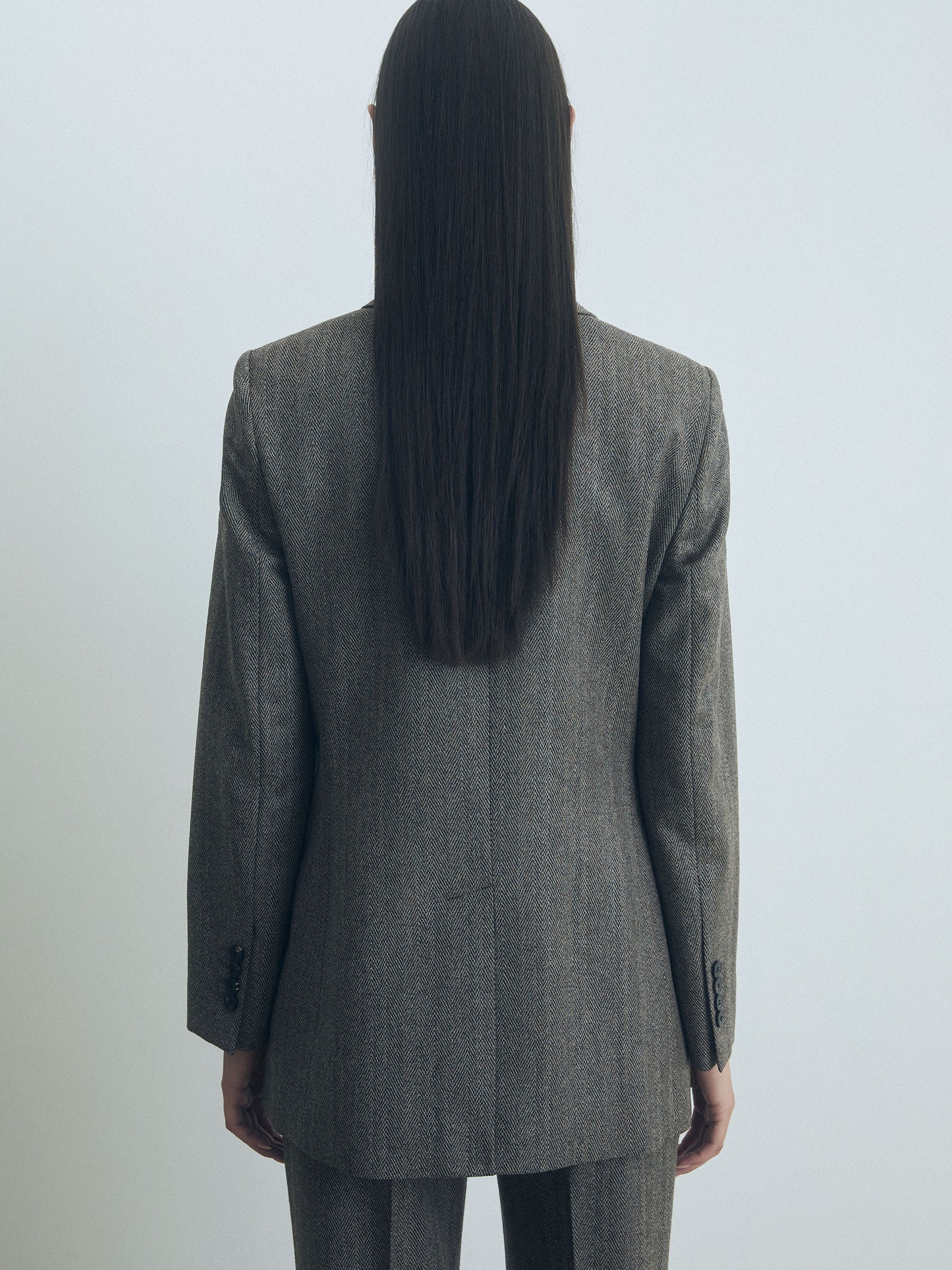 Veste Croisée en Laine