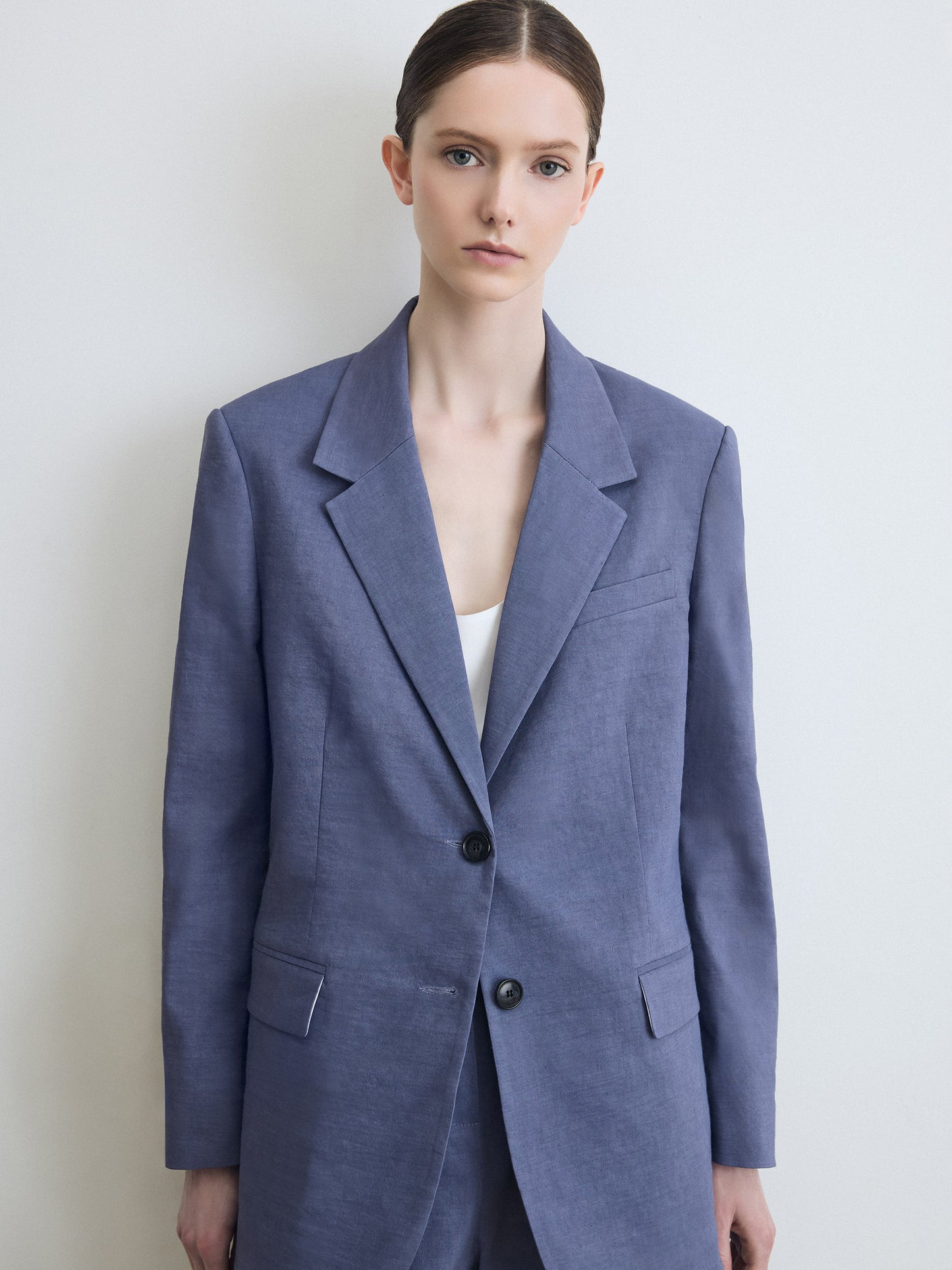 Stretch Linen Jacket