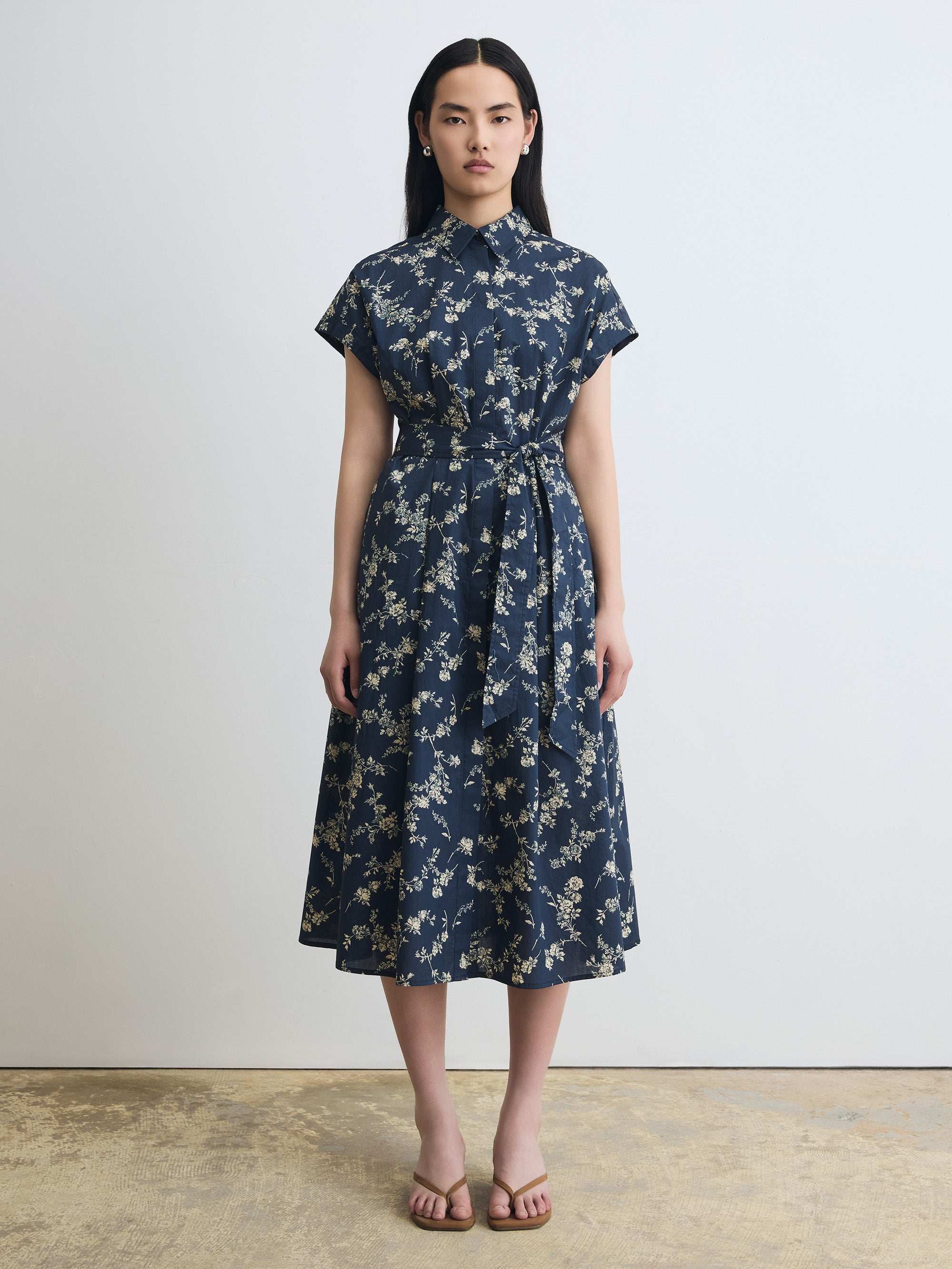 liberty shirt dress Zelda Dress | Liberty Cotton Shirt Dress