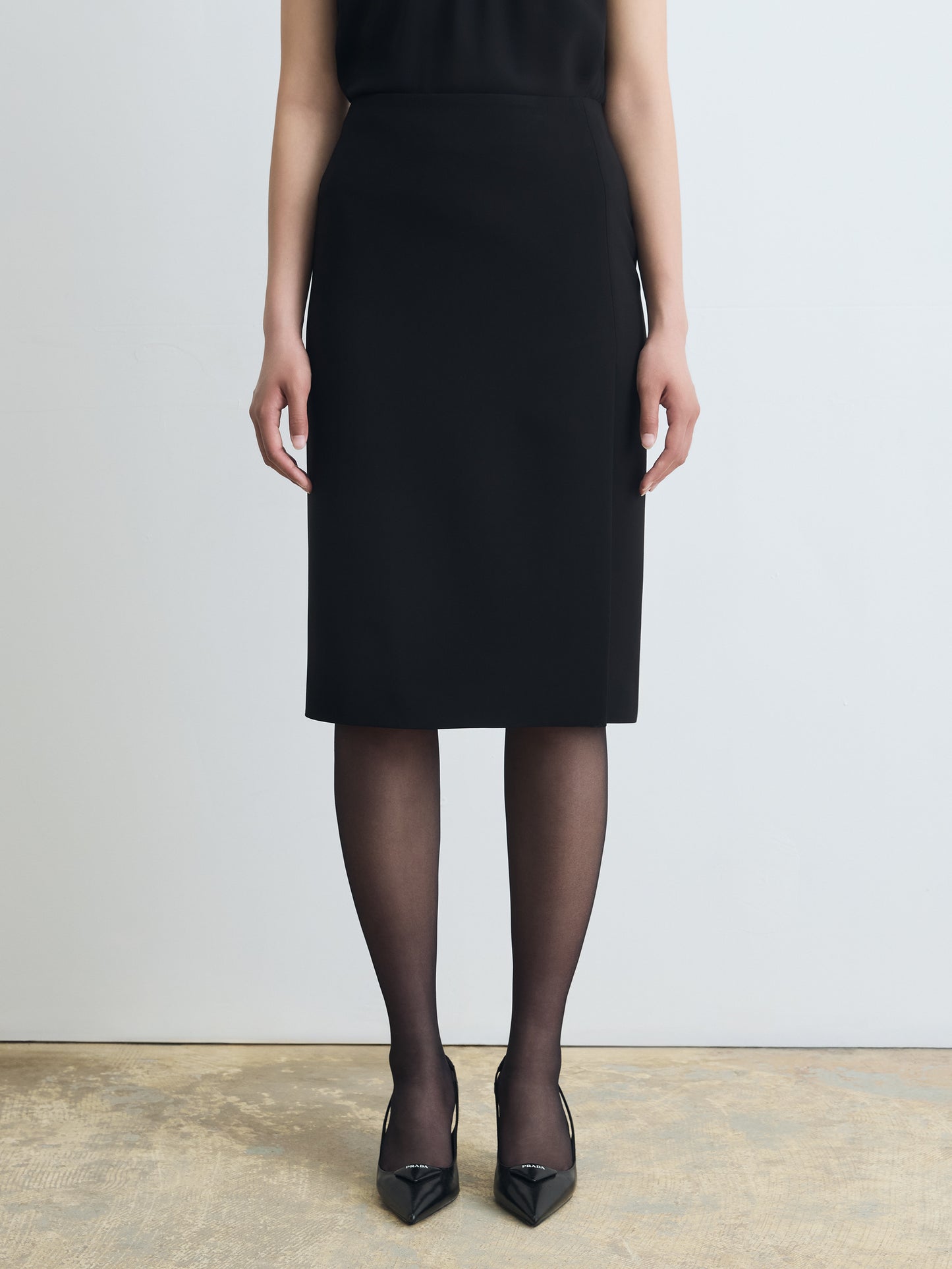 Front Vent Pencil Skirt