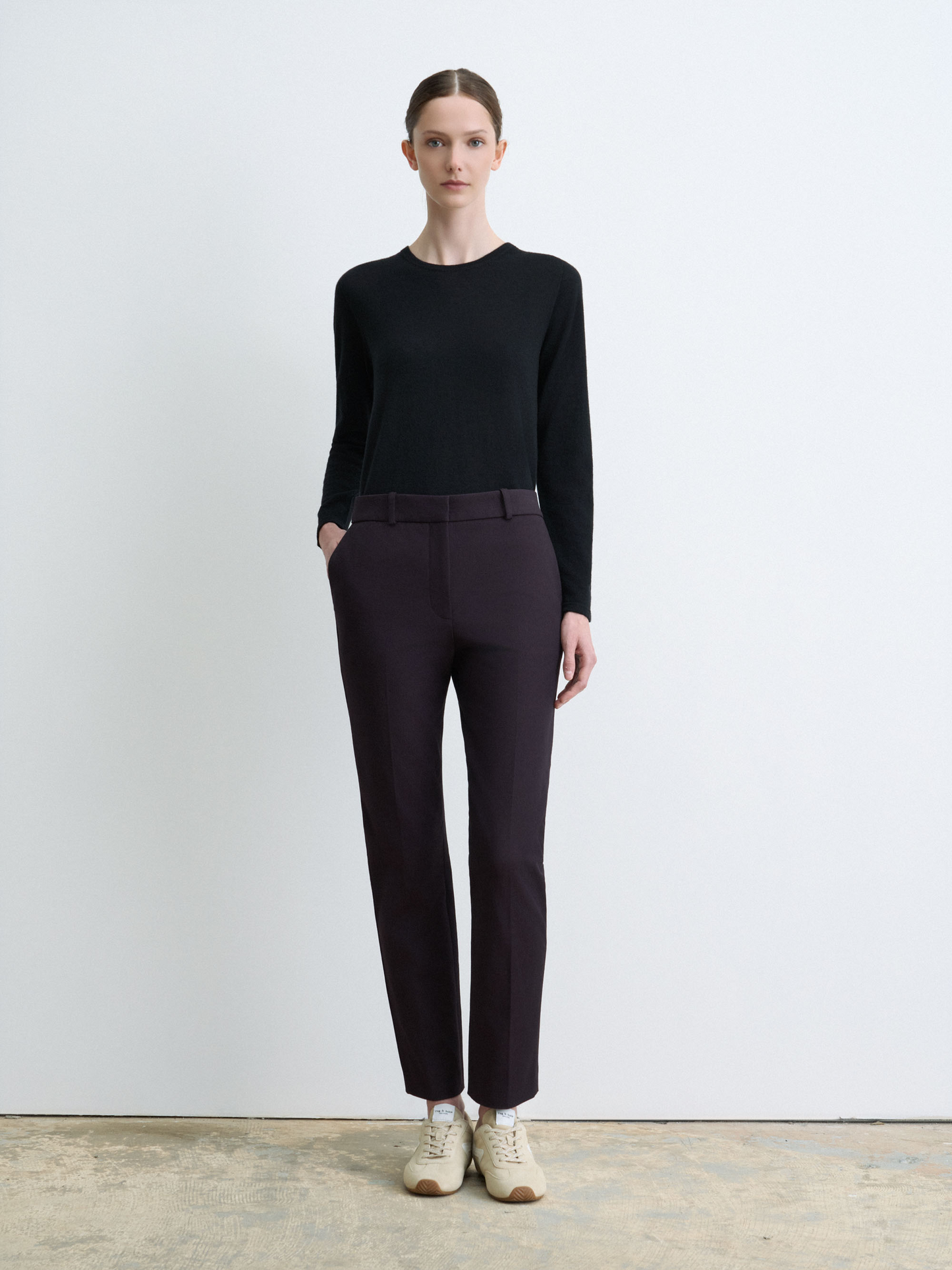 Stretch Cotton Trouser