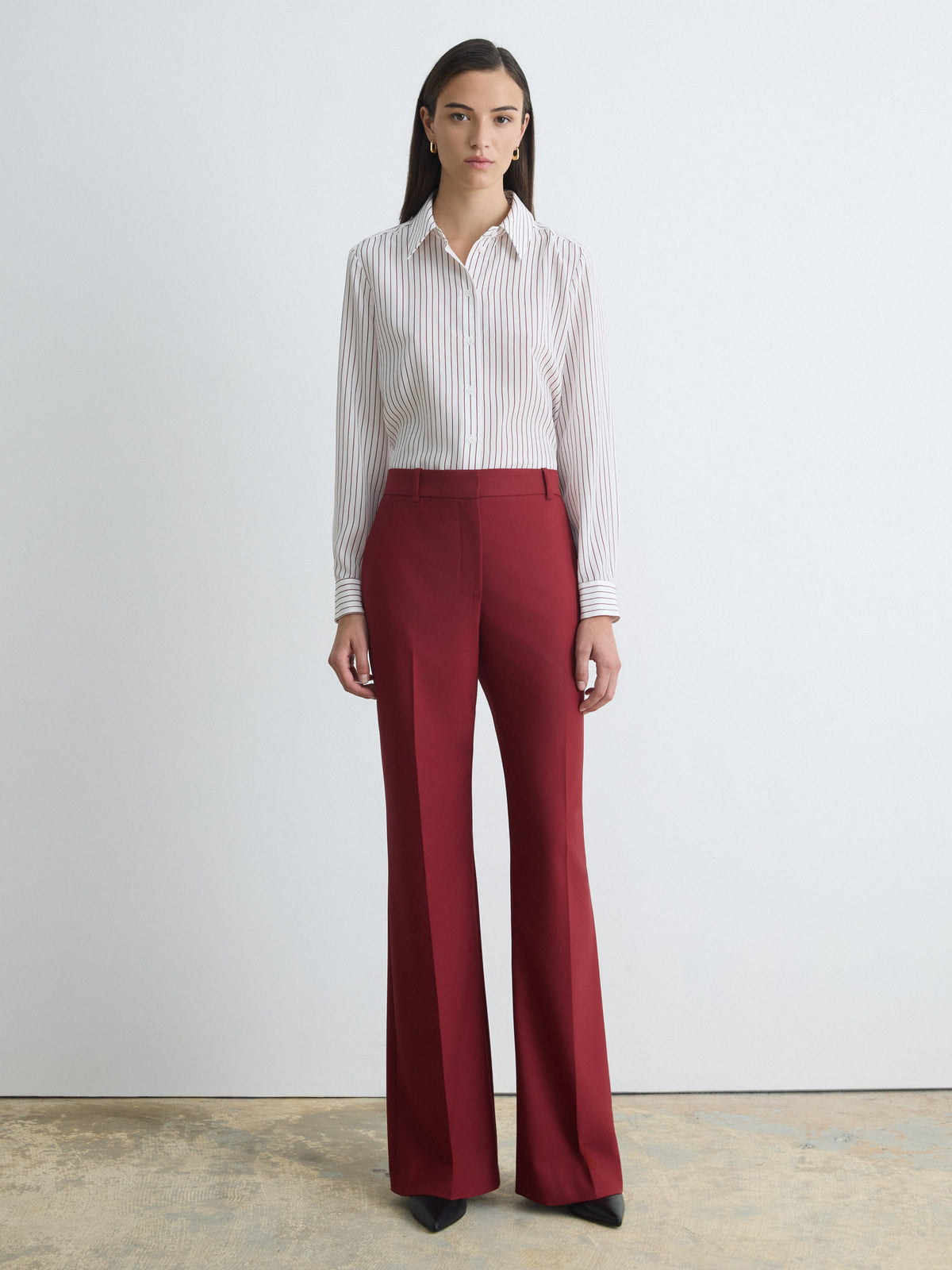 Stretch Wool Tailored Pant