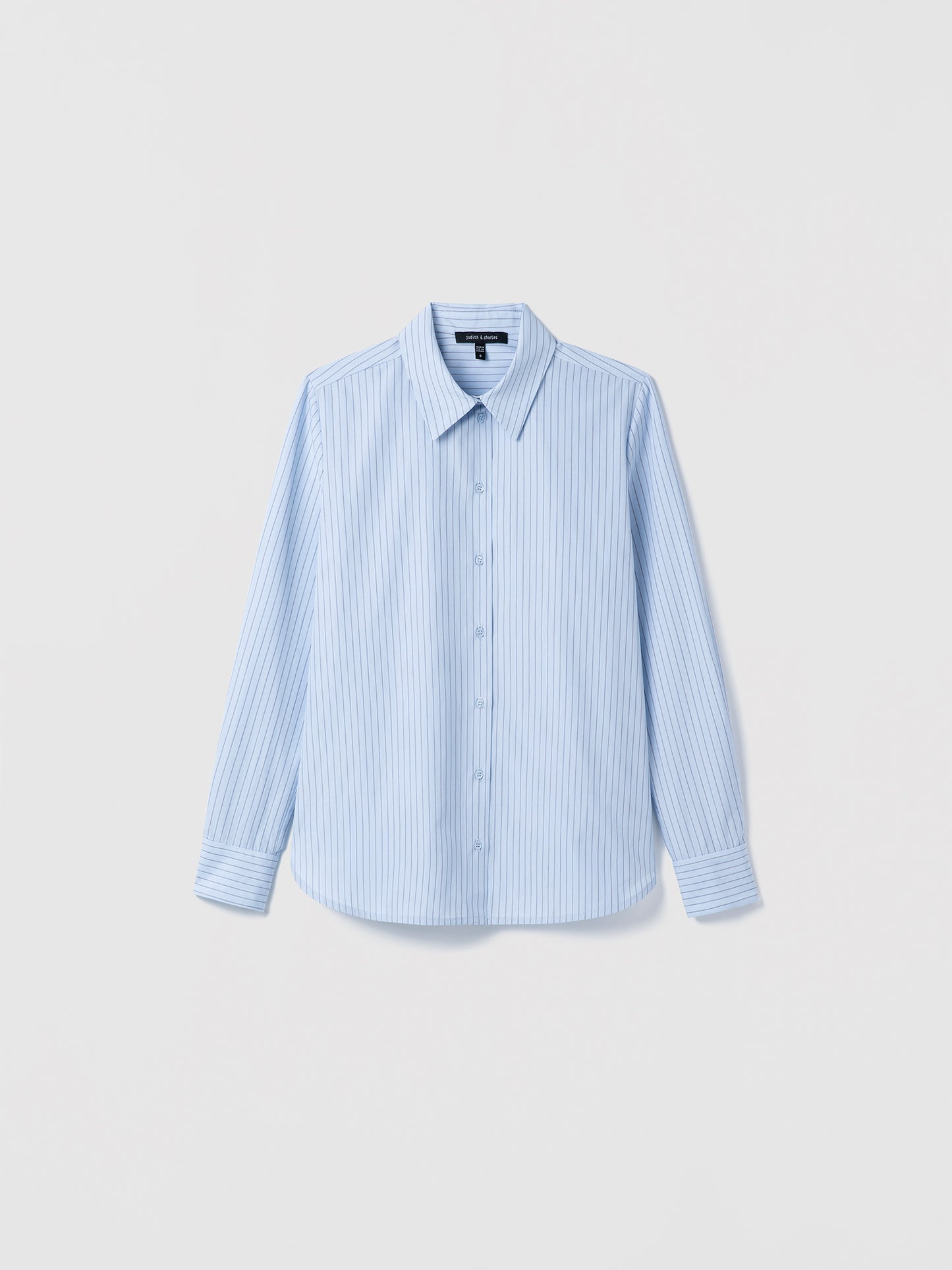 Chemise En Popeline Rayée