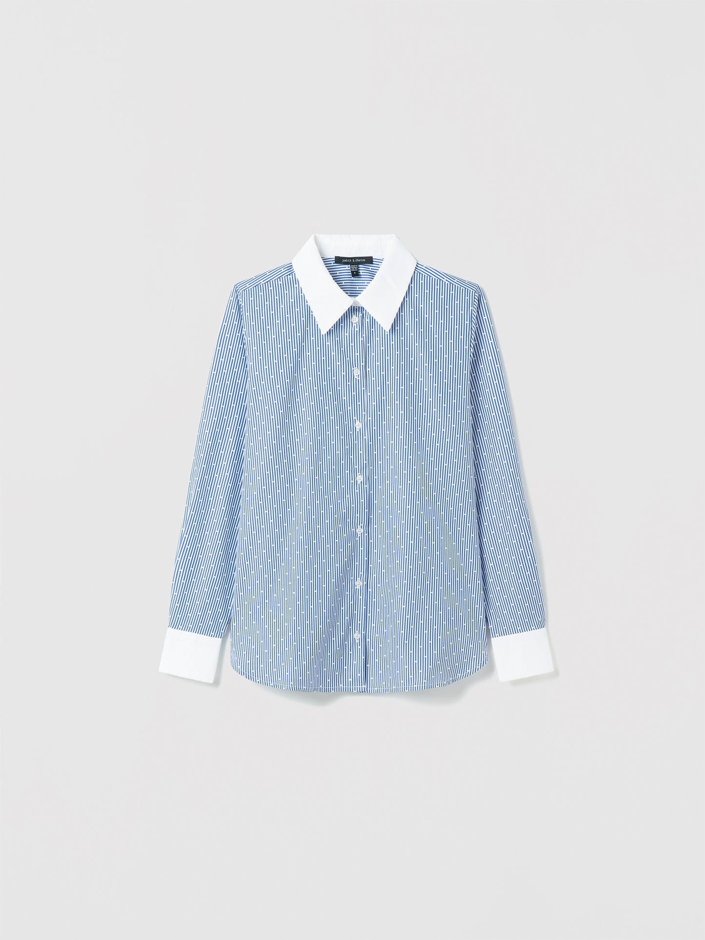 Fil-Coupé Stripe Poplin Shirt