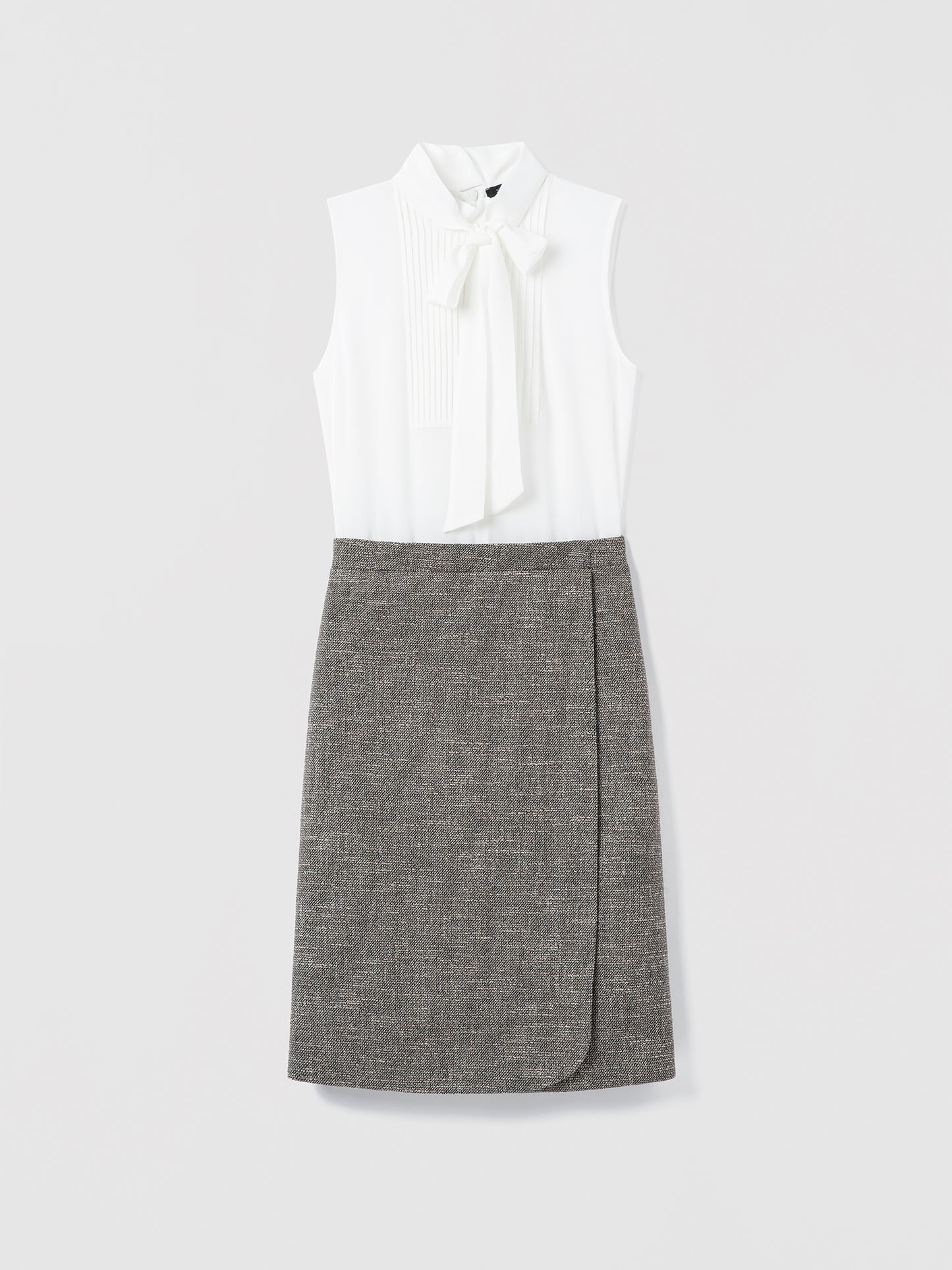 Silk Combo Dress