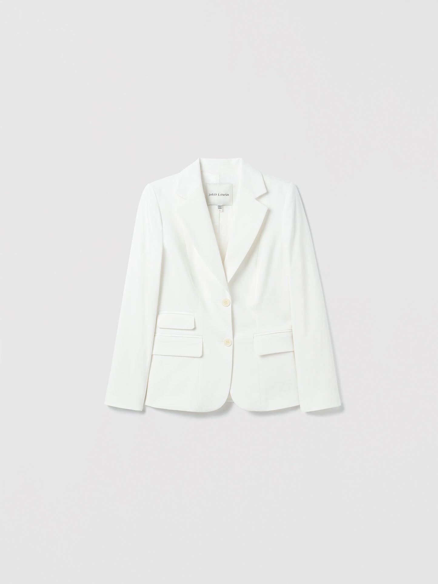 Luxe Cotton Fitted Jacket