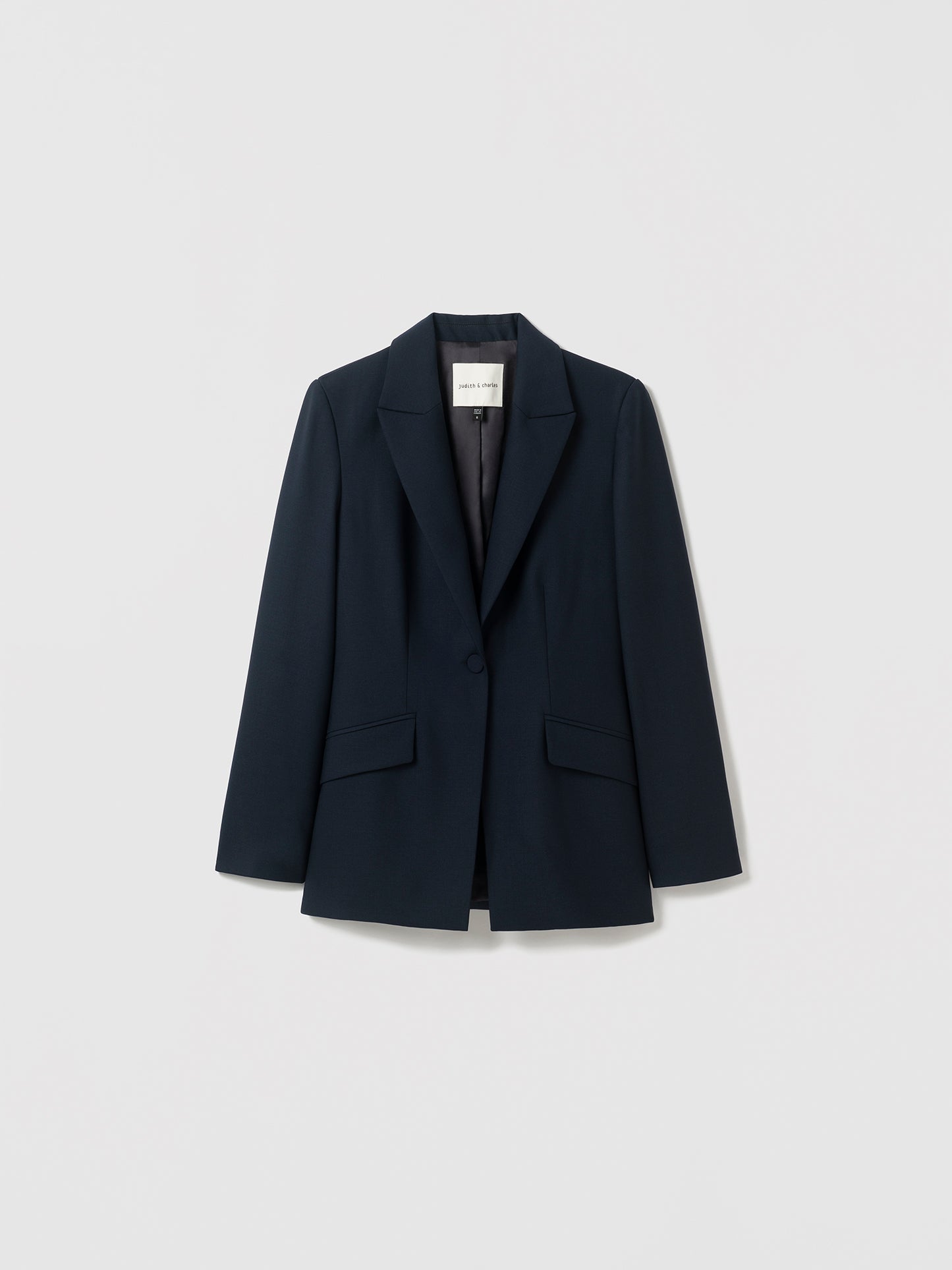 Stretch Wool Tailored Jacket