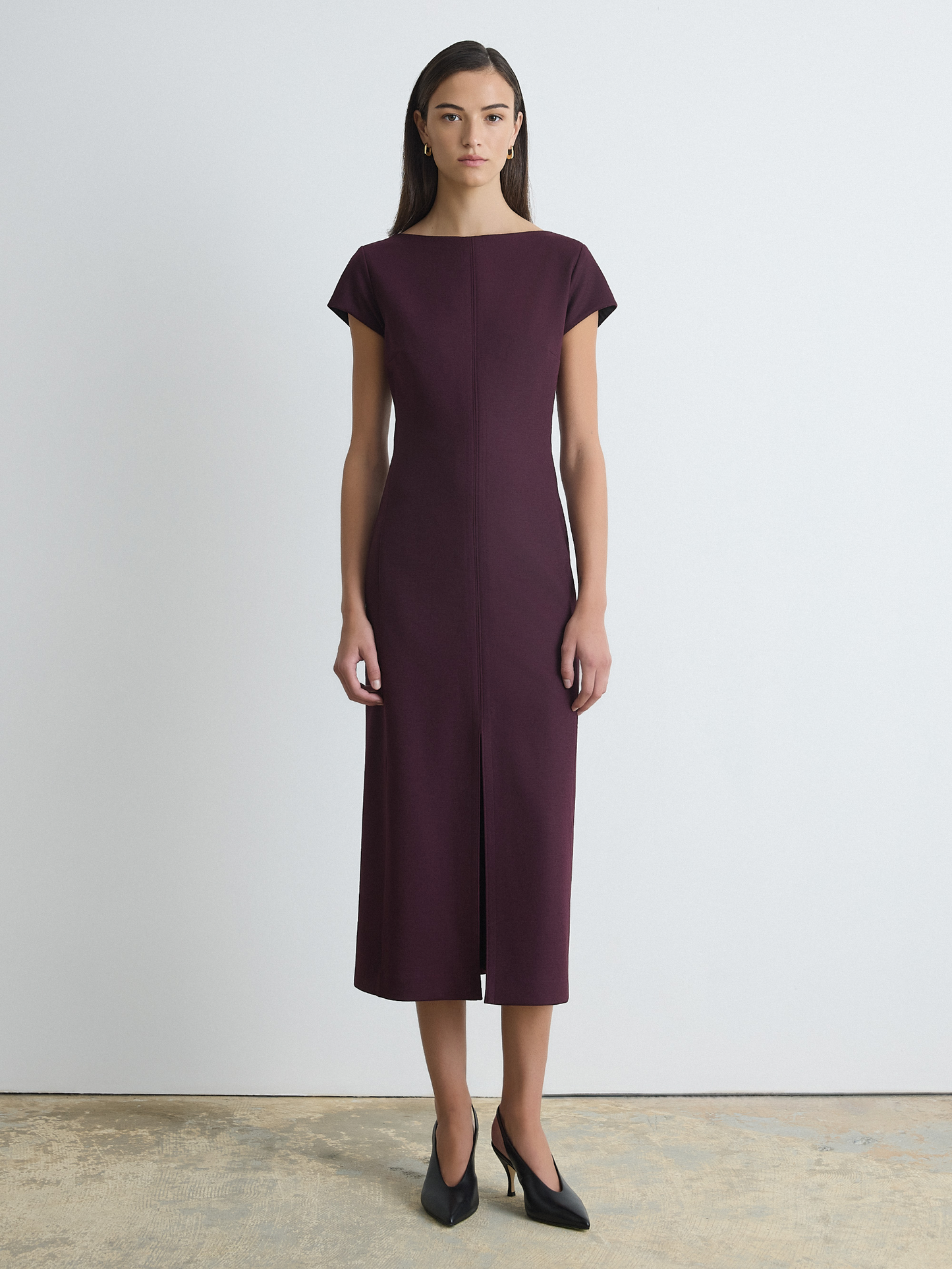 Boat Neck Dress