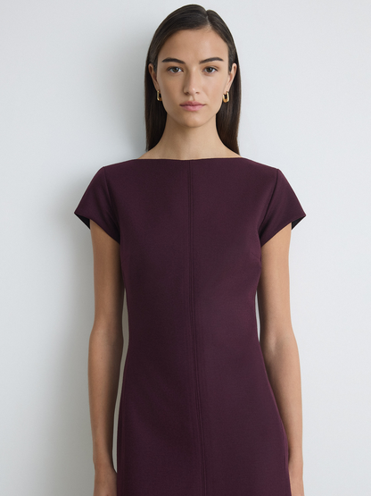 Boat Neck Dress