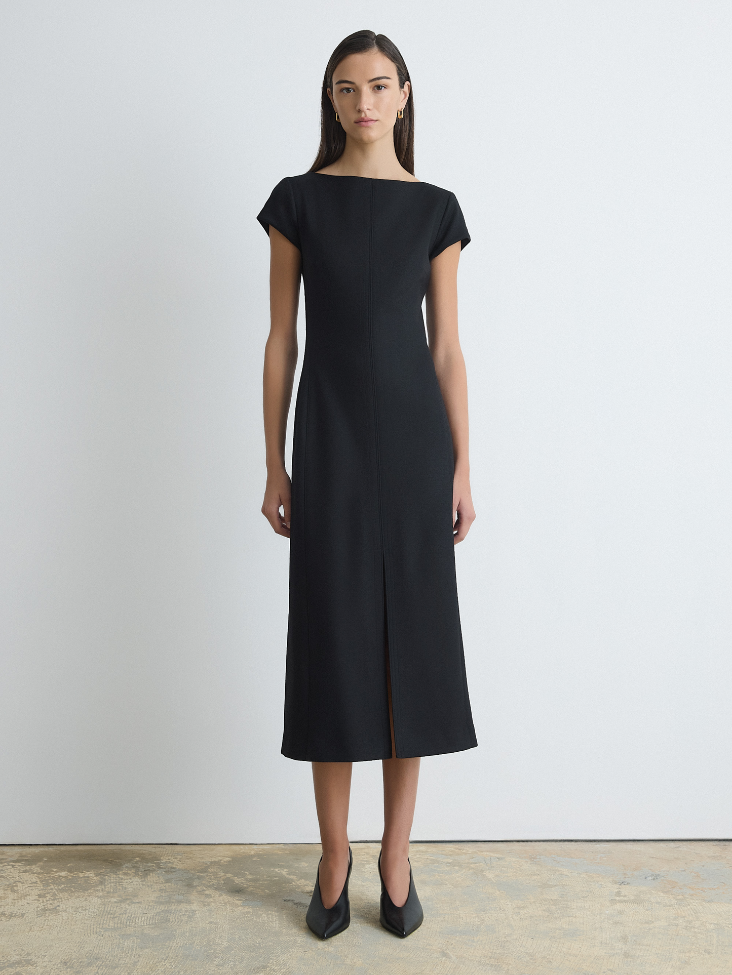 Boat Neck Dress