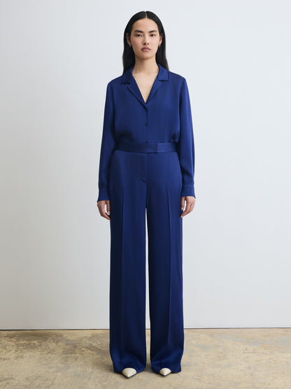 Satin Wide Leg Pant