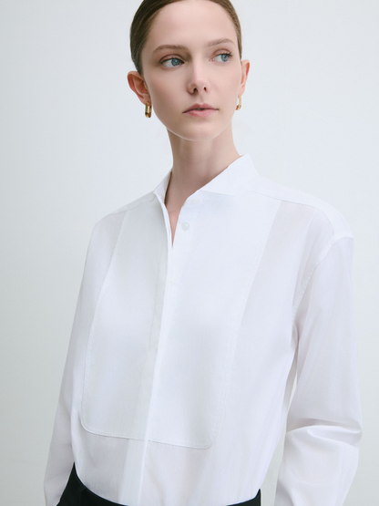 Chemise à Col Cassé