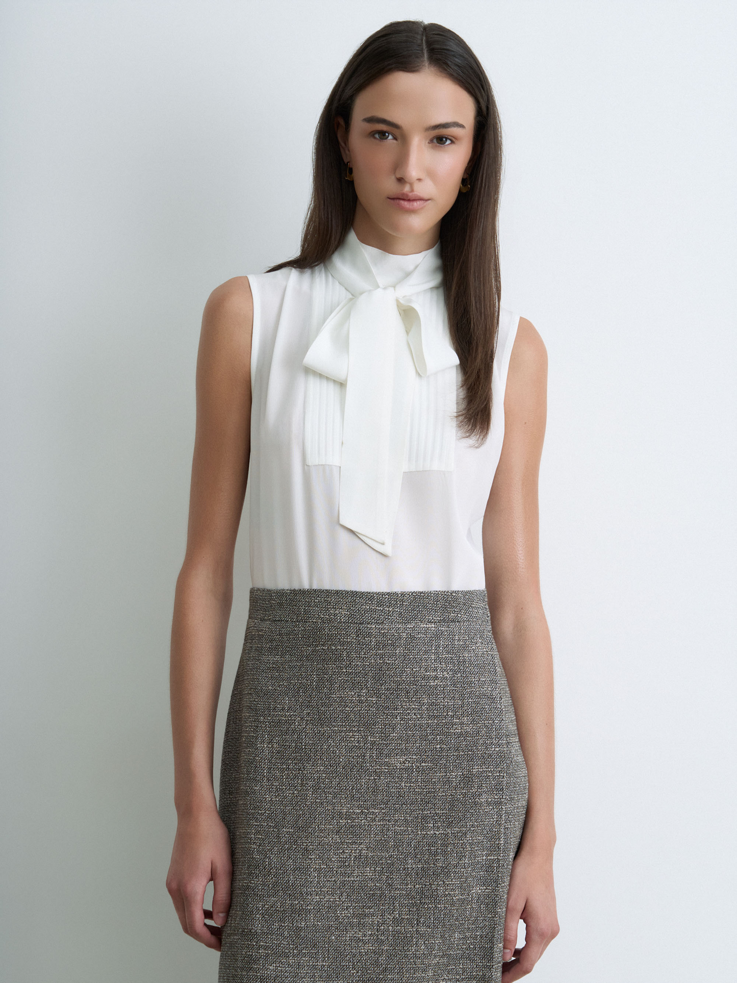 Silk Combo Dress