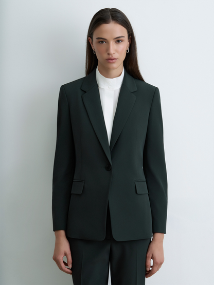 Techno Single Button Jacket