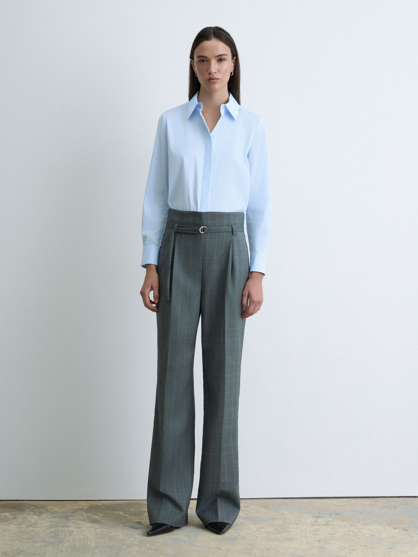 High Waist Beted Pant