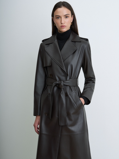 Leather Trench