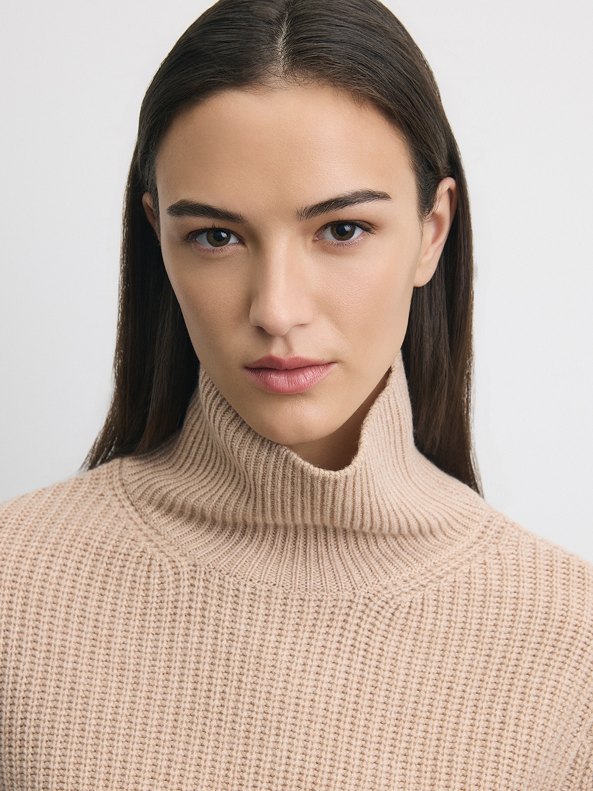 Wool Cashmere Turtleneck