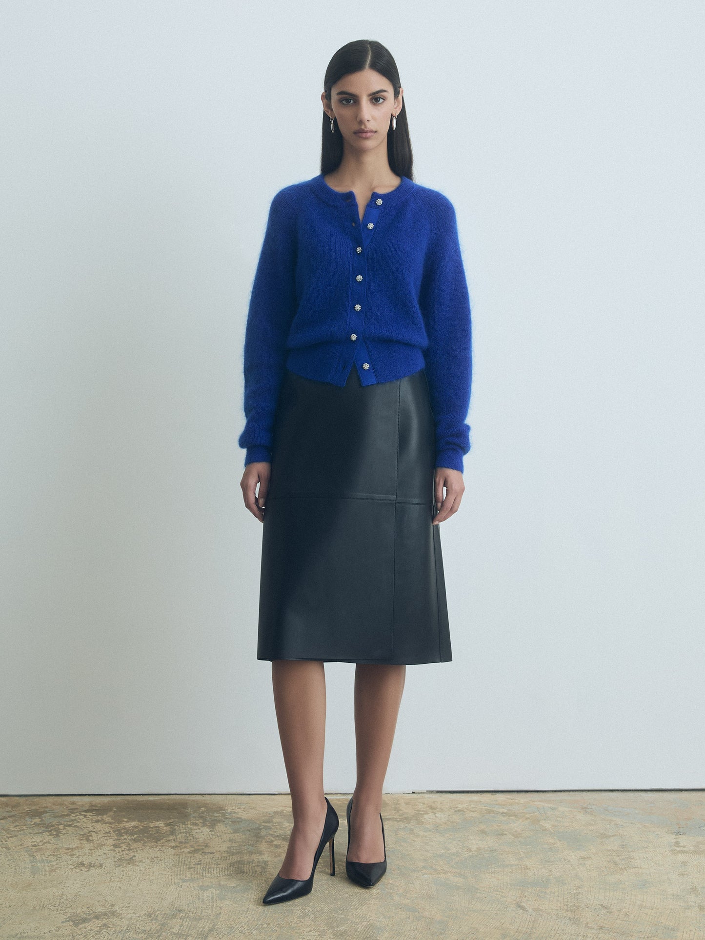 Embellished Mohair Cardigan