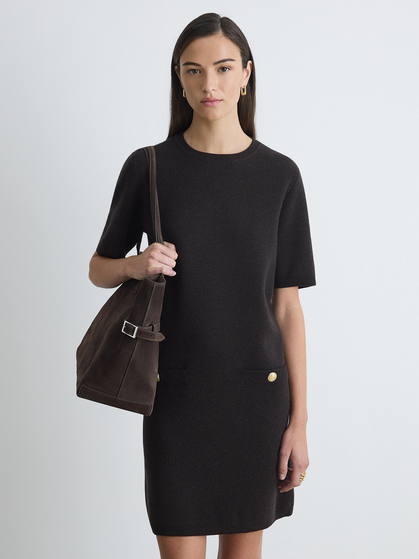 Robe En Laine Et Cachemire