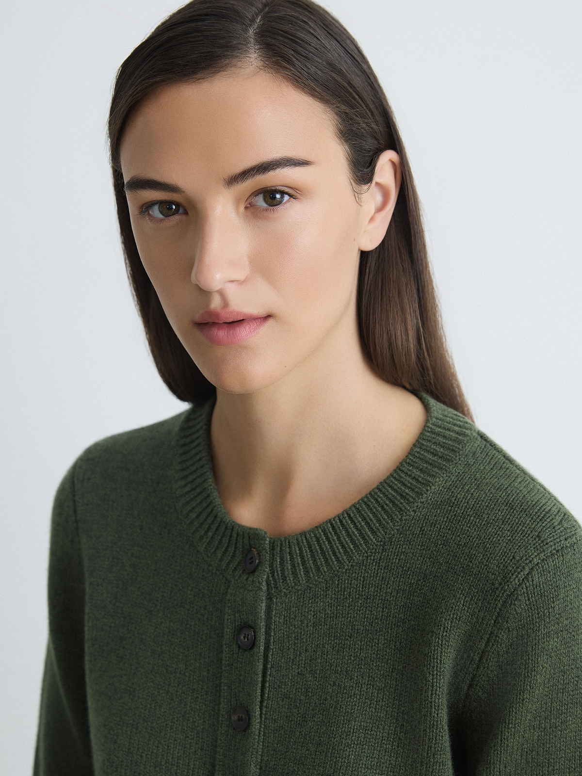 Cardigan En Laine Et Cachemire