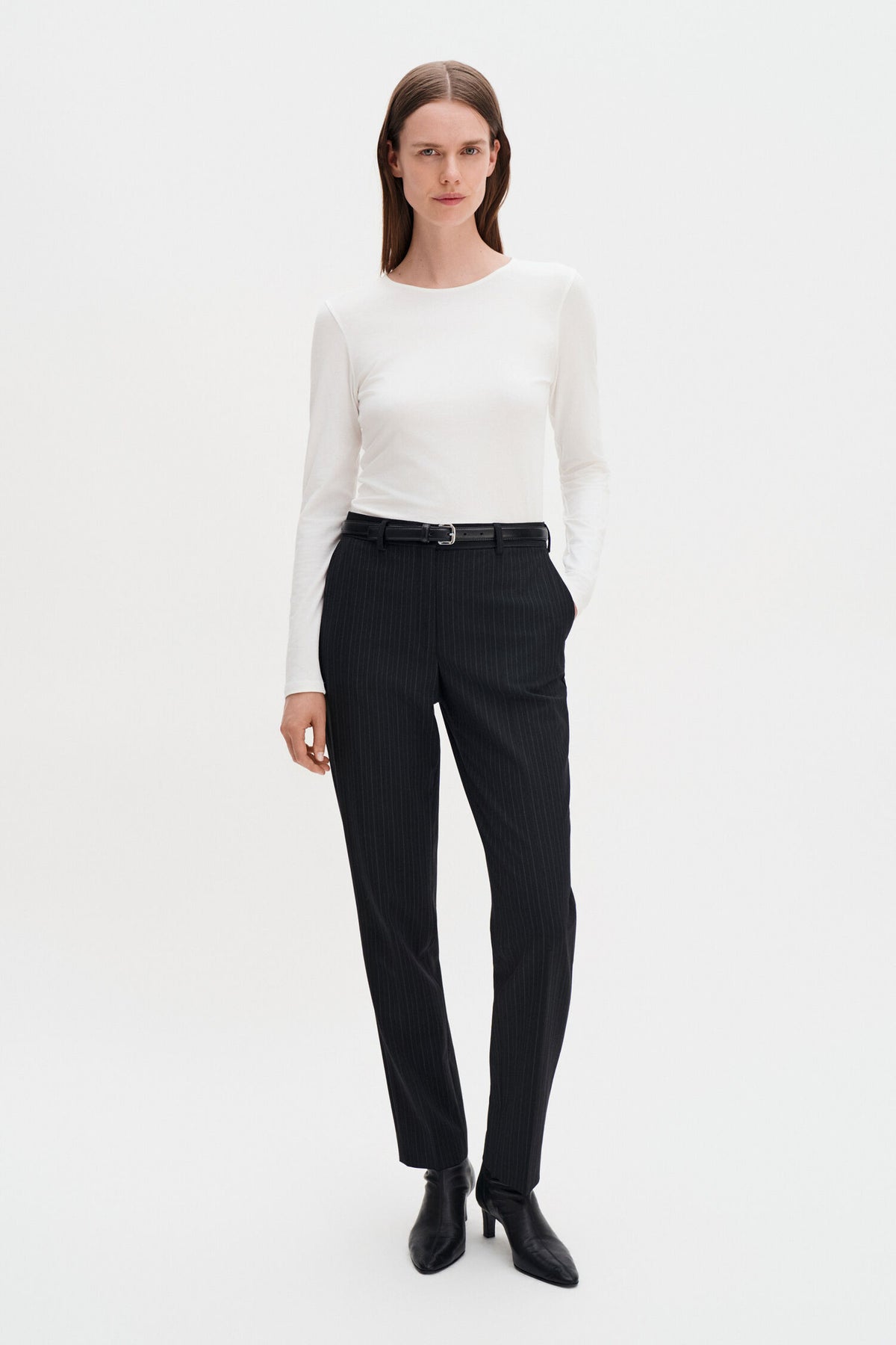 FLIPPA K Chandail À Manches Longues En Coton Extensible