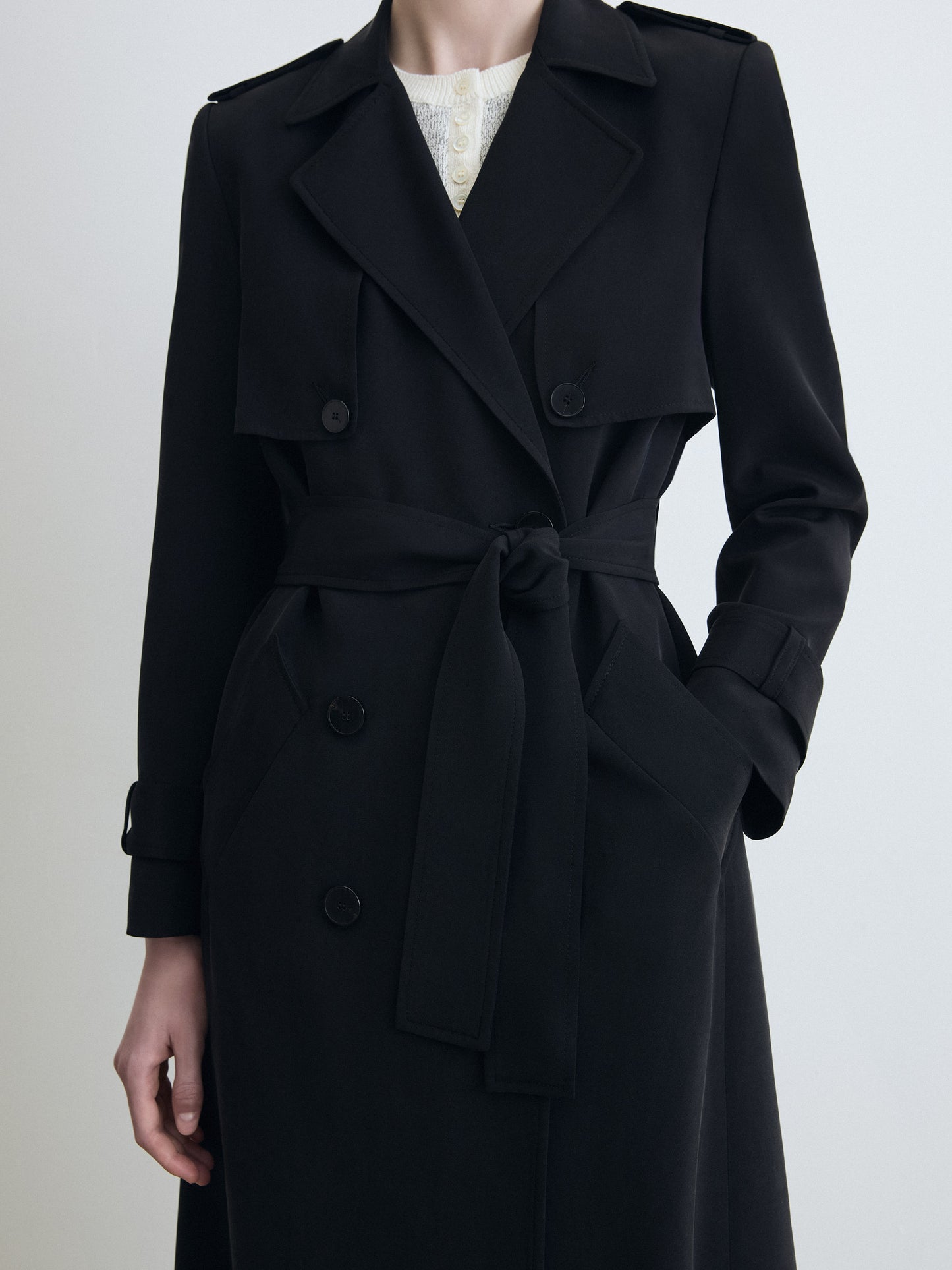 Trench en Pure Soie