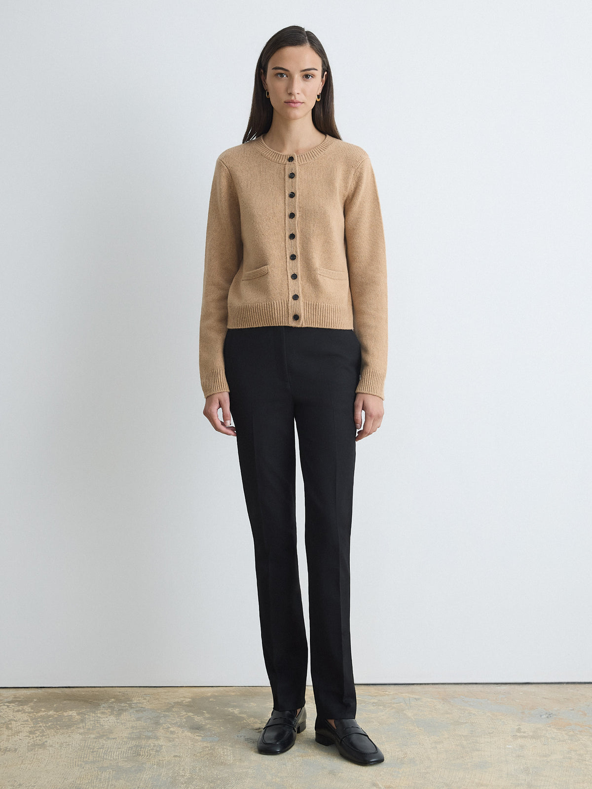Pantalon En Coton Extensible