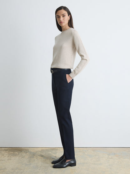Pantalon En Coton Extensible