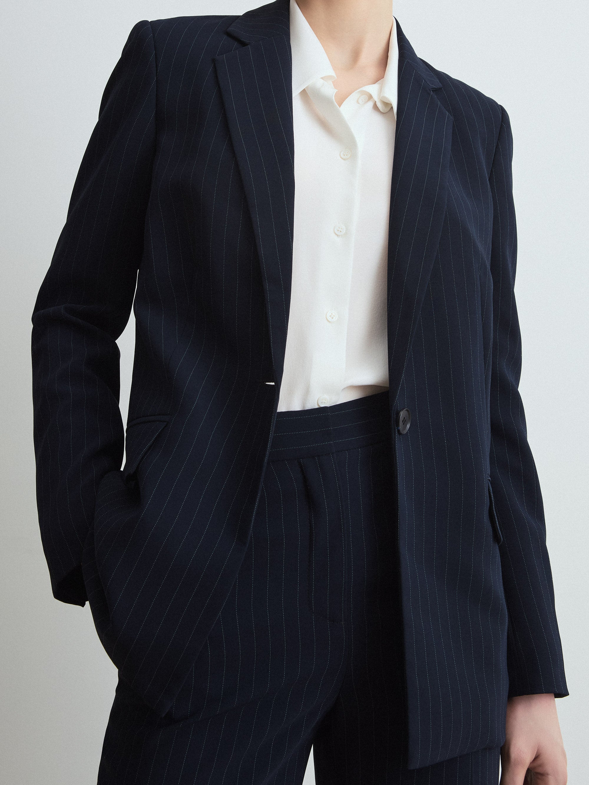 Pinstripe Jacket – Judith & Charles