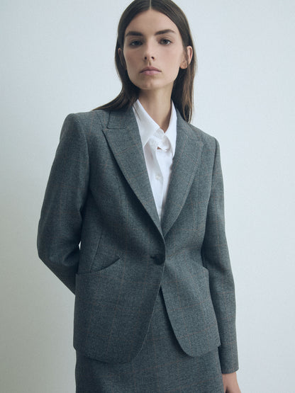 Veste Courte en Laine