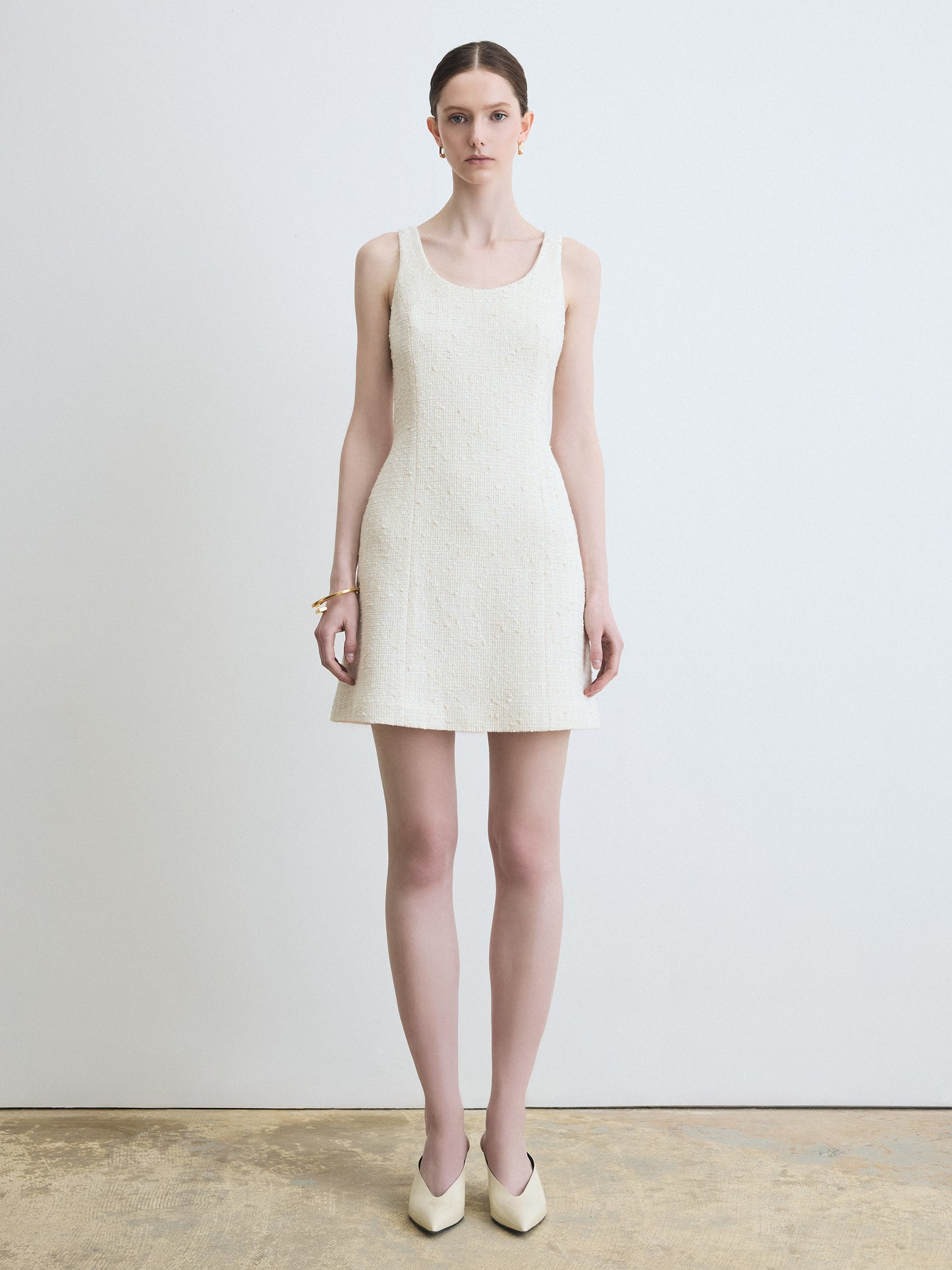 Scoop‑Neck Dress