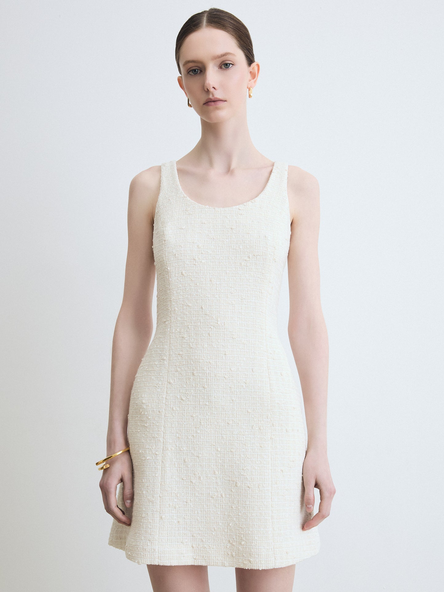 Scoop‑Neck Dress