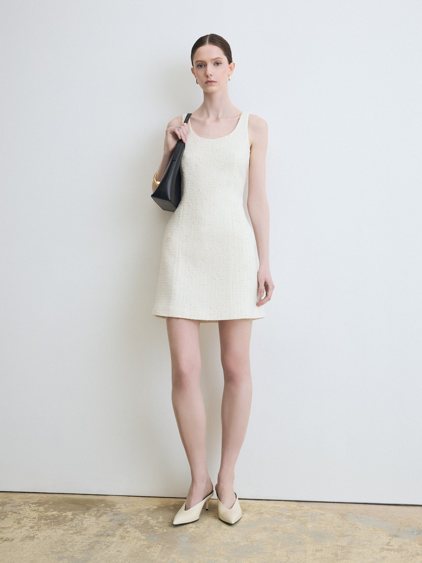 Scoop‑Neck Dress