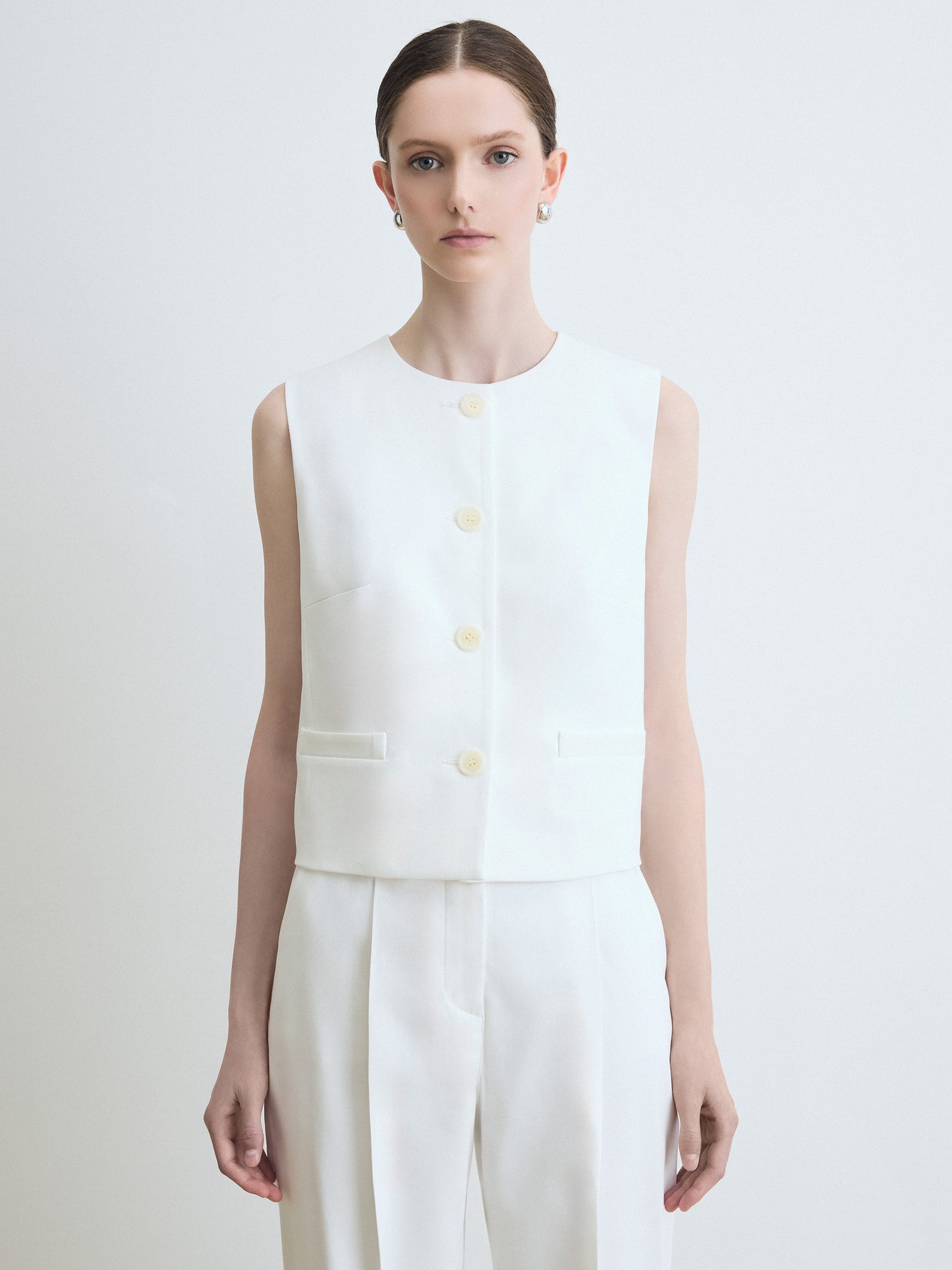 Gilet en Coton de Luxe