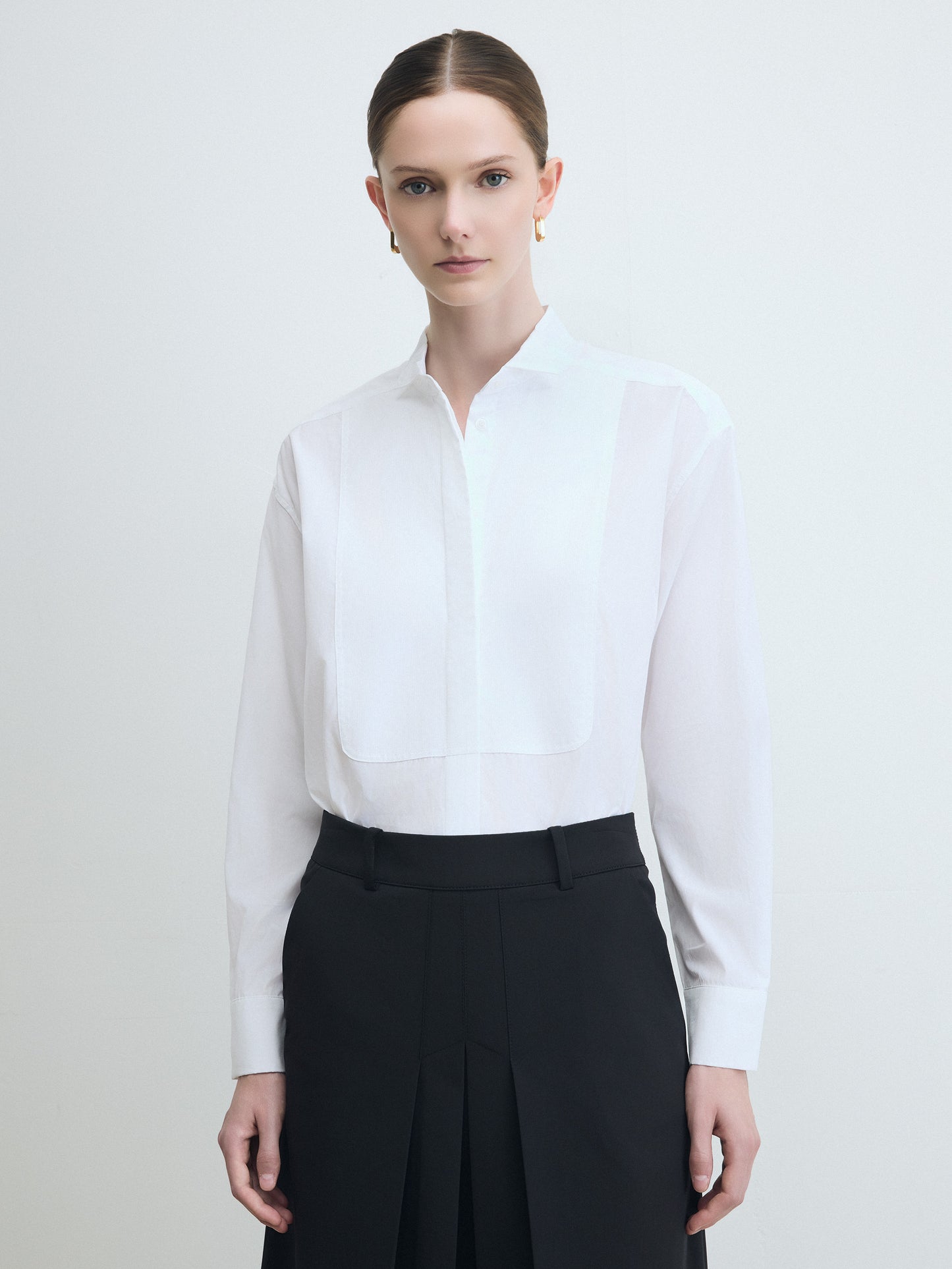 Chemise à Col Cassé