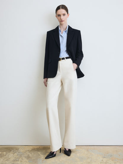 Stripe Poplin Blouse