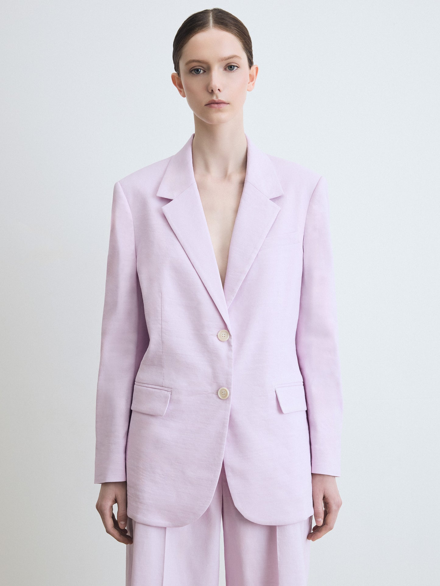 Stretch Linen Jacket