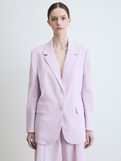 Stretch Linen Jacket