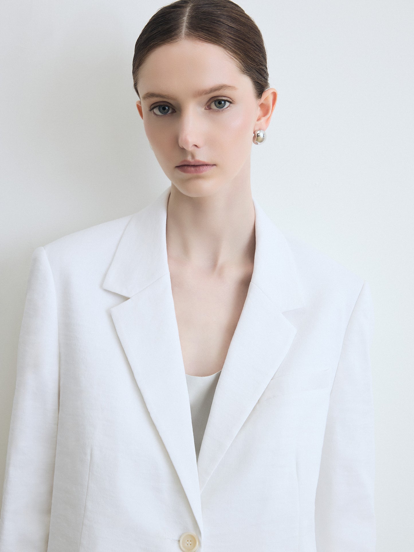 Stretch Linen Jacket