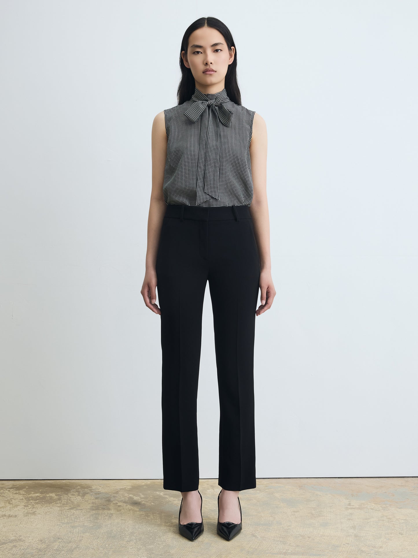 Pantalon Droit Ajusté