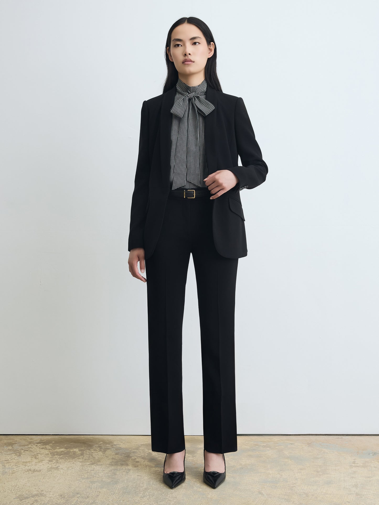 Pantalon Droit Ajusté
