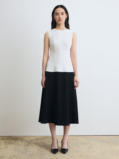 Combo Midi Dress