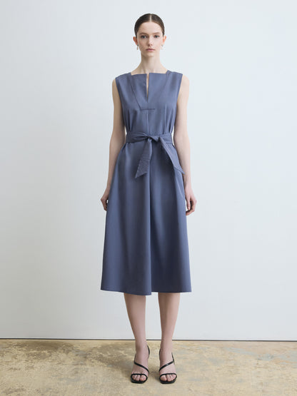 Robe Trapèze Sans Manches