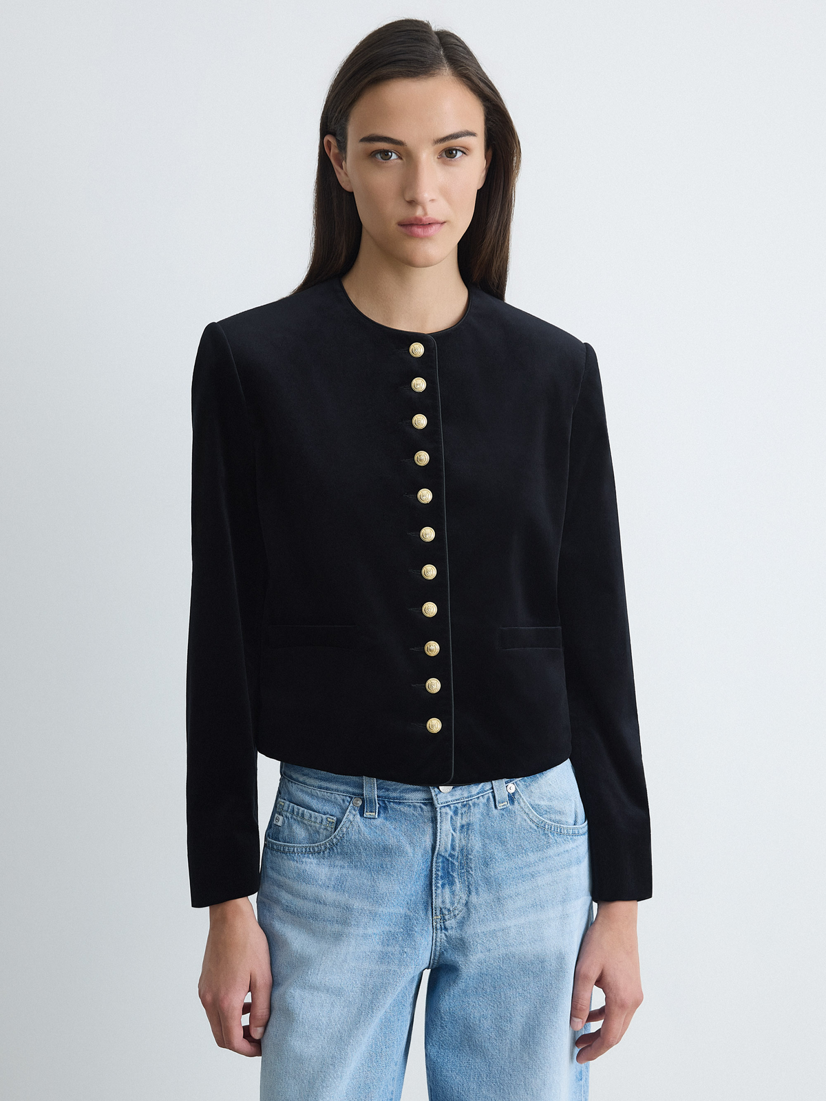 Cotton Velvet Jacket