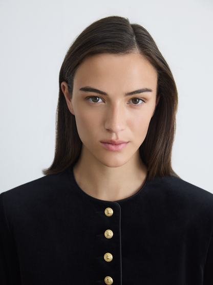 Cotton Velvet Jacket