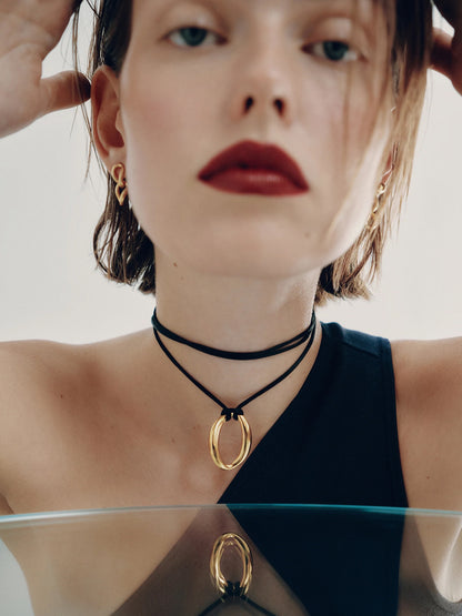 Aura Tie Necklace