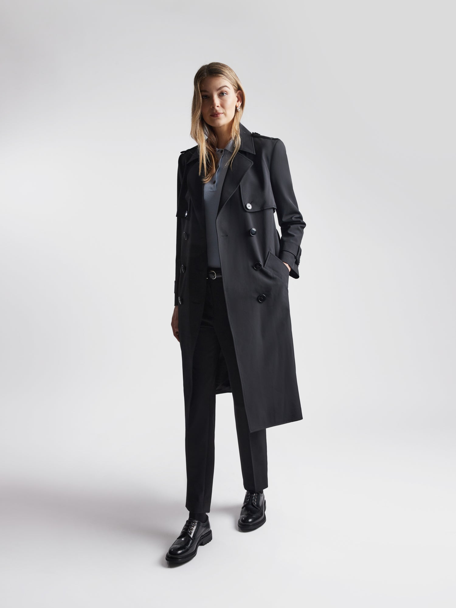Black trench coat near me store