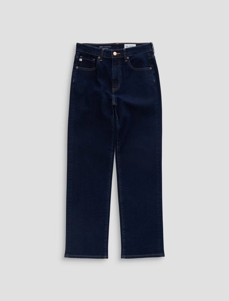 AG Jeans Mid-Rise Straight Jean