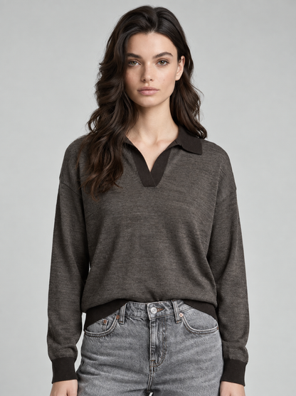 Extra Fine Merino Ombre Polo
